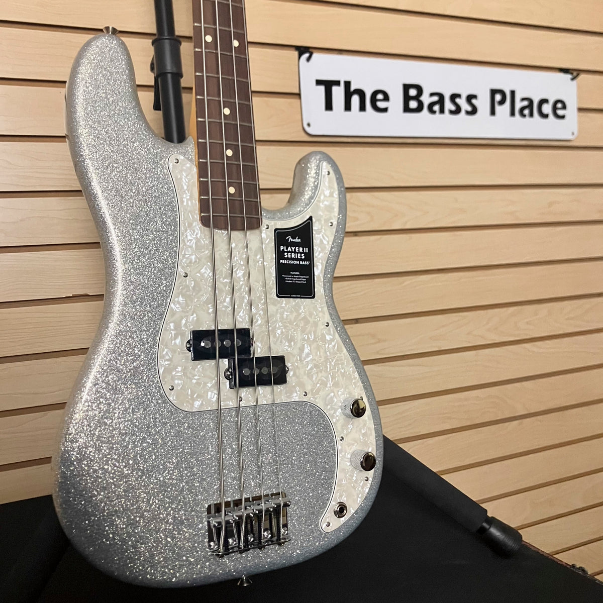 Fender 75th Anniversary Player II Diamond Dust Sparkle Precision Bass® - 8.6 pounds - MXA26016069