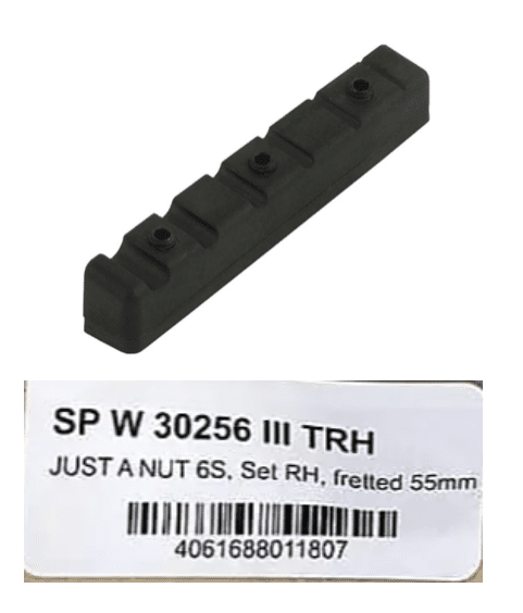 Warwick Just A Nut III 6-String Bass nut 55mm wide - SP W 30256lllTRH
