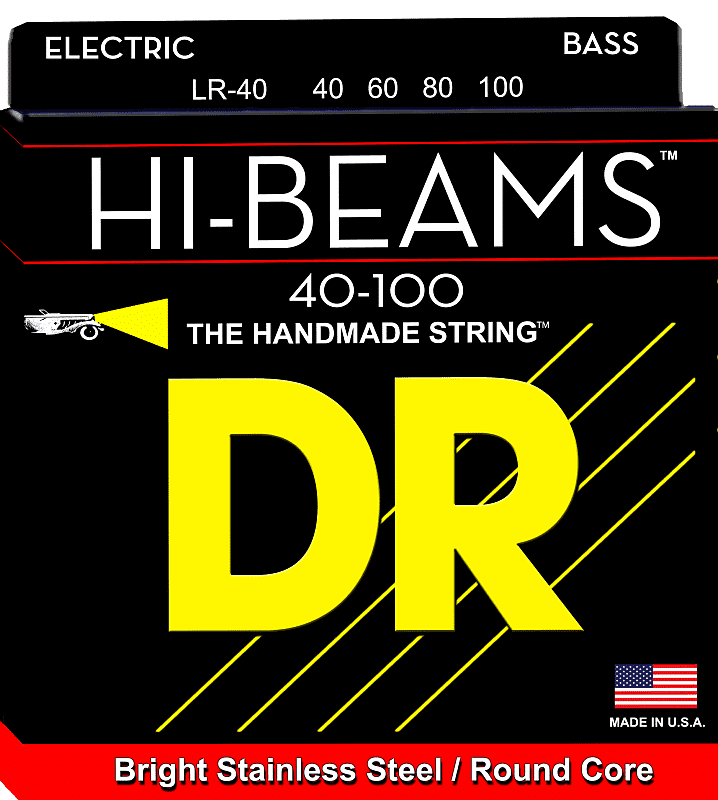 DR Strings Hi Beams long scale 40-100 set
