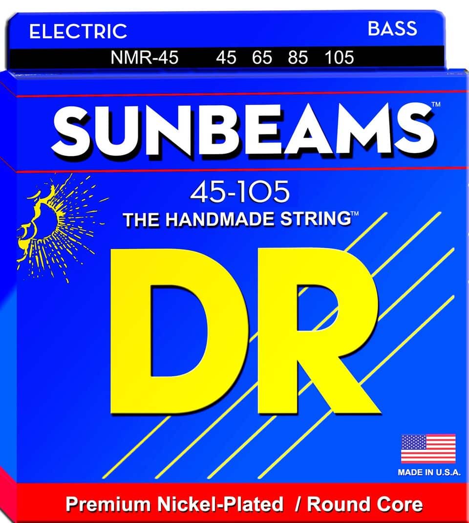 DR Strings Sunbeams long scale 4 string set 45-105