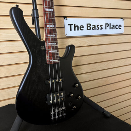 Sandberg Classic TM 4 / Matt Black finish Ash Body / Rosewood fingerboard - Greenline - 9.05 pounds - 50536