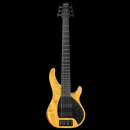 Klos Apollo Custom VI 6-string bass- flamed maple top - Sandstorm finish - EMG system option - ETA 10/5/2026