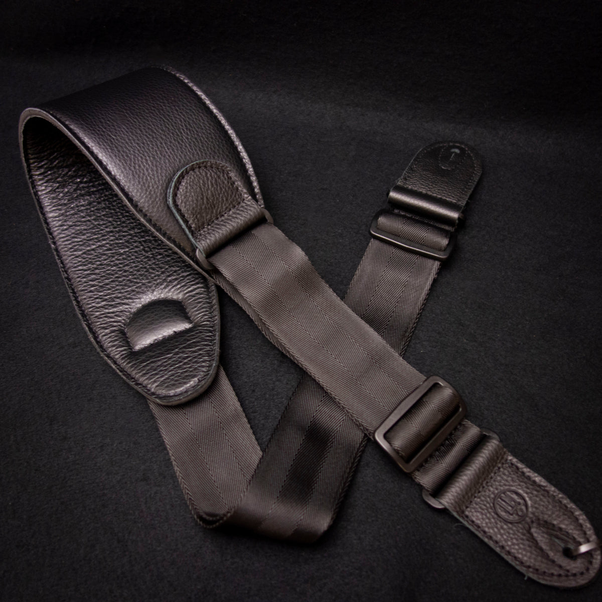 LM Products The Behemoth 3.5" Bass Strap – Black