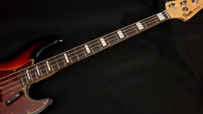 Fender Custom Shop 66 JAZZ BASS New Old Stock - Rosewood Fret Board - 3 Tone Sunburst - 8.65-9.0 pounds - R149009