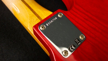 Fender Custom Shop LIMITED EDITION - 75TH ANNIVERSARY TELECASTER® BASS - NOS - Aged Crimson Red Transparent -  9.4 pounds - R150250