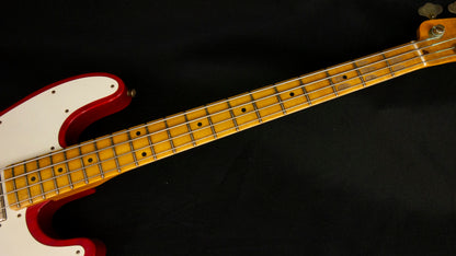 Fender Custom Shop LIMITED EDITION - 75TH ANNIVERSARY TELECASTER® BASS - NOS - Aged Crimson Red Transparent -  9.4 pounds - R150250