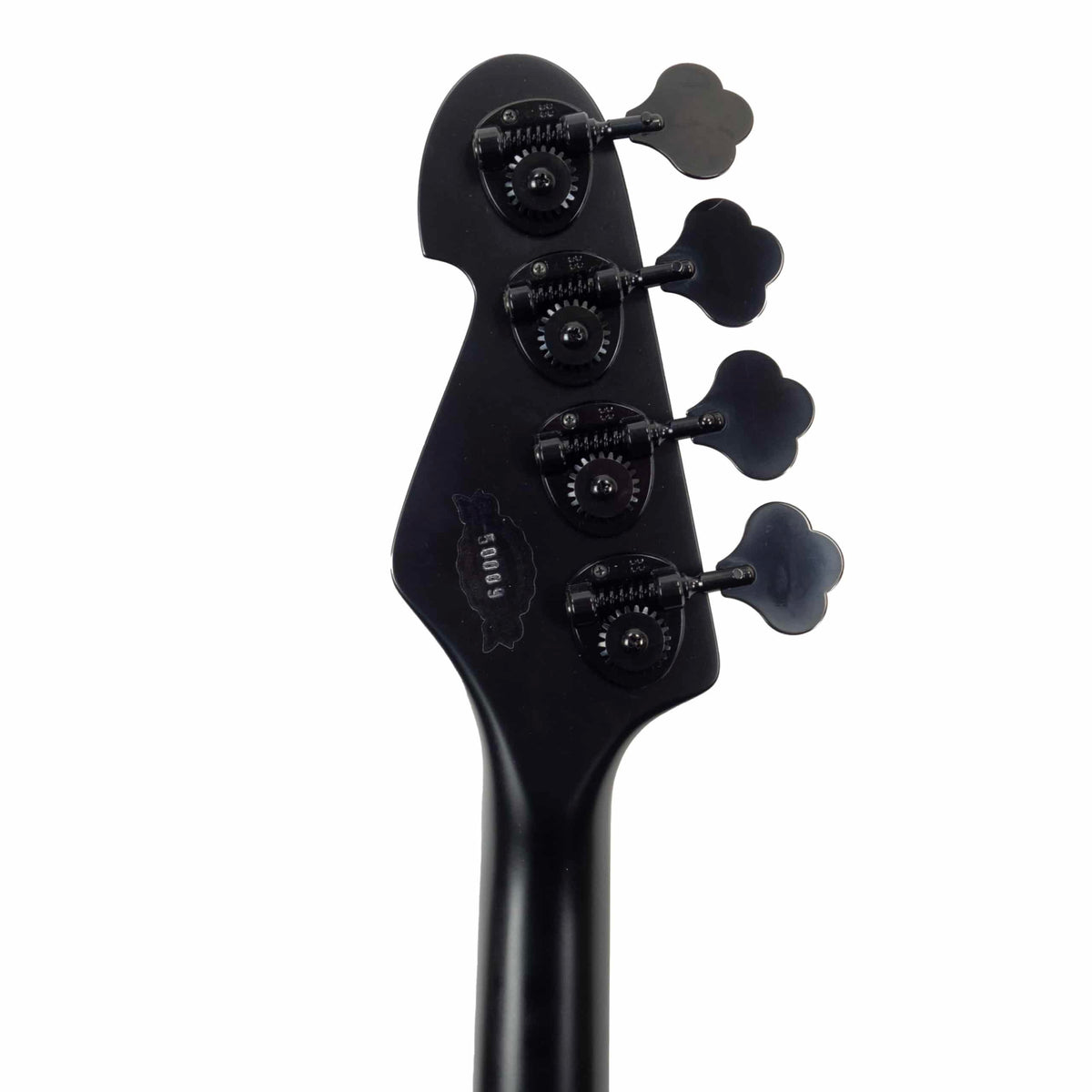 Sandberg California II / TM / Blacklabel PUs / 4-String 34" / Highgloss Marley Blue / Alder Body / Pau Ferro FB / Varied Dot Inlays / Black Head Stock / Black Hardware / Active 2-EQ / Split Switch / Black Pickguard - 8.4 pounds SN 50009