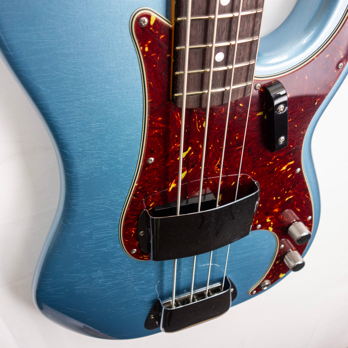Fender Custom Shop 1965 Precision Bass® DLX Closet Classic, Blue Agave -   8.85 pounds - CZ591411
