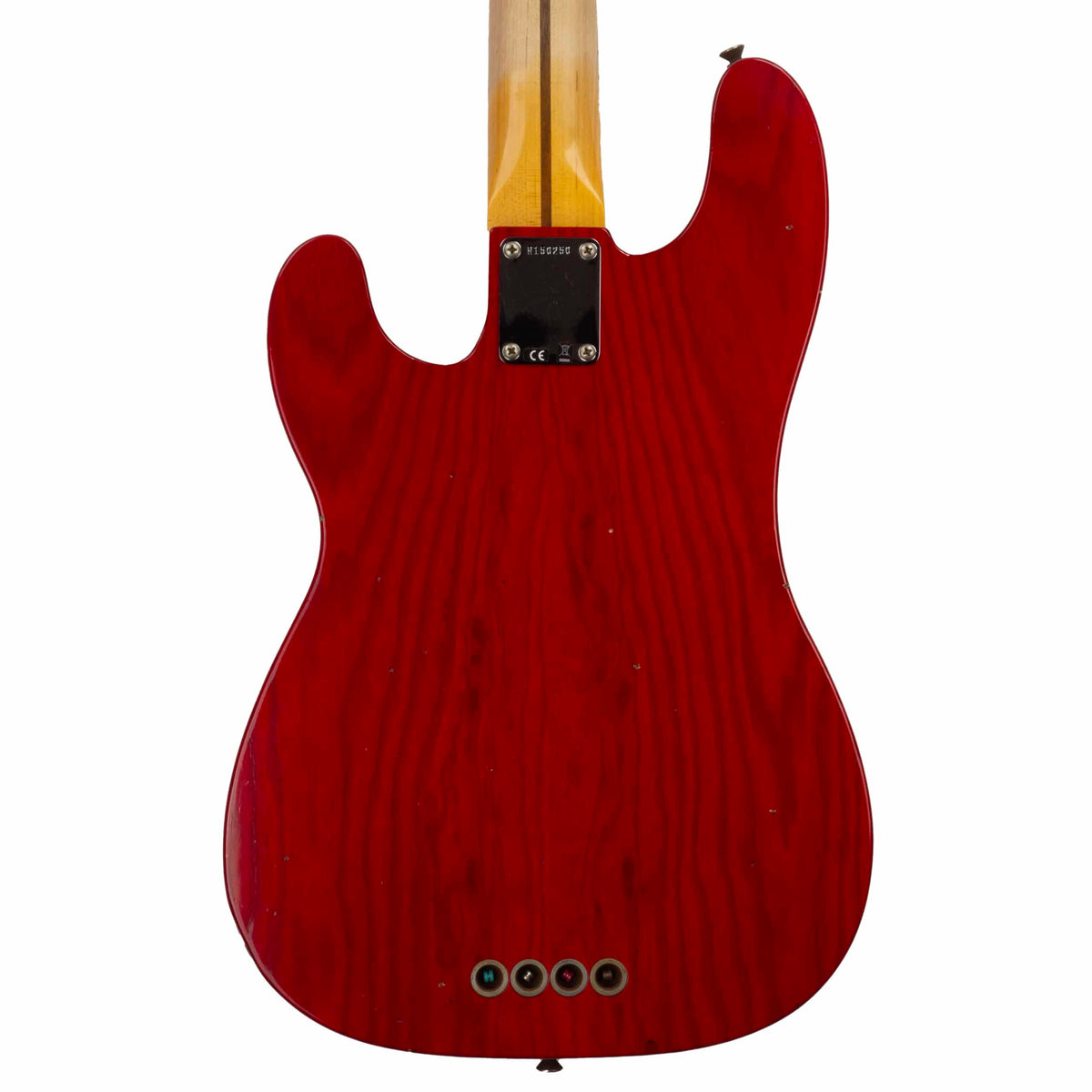 Fender Custom Shop LIMITED EDITION - 75TH ANNIVERSARY TELECASTER® BASS - NOS - Aged Crimson Red Transparent -  9.4 pounds - R150250