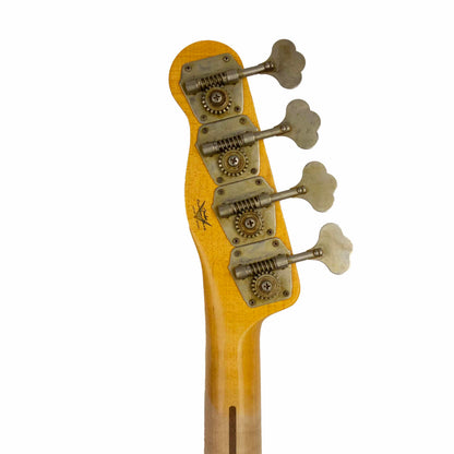 Fender Custom Shop LIMITED EDITION - 75TH ANNIVERSARY TELECASTER® BASS - NOS - Aged Crimson Red Transparent -  9.4 pounds - R150250