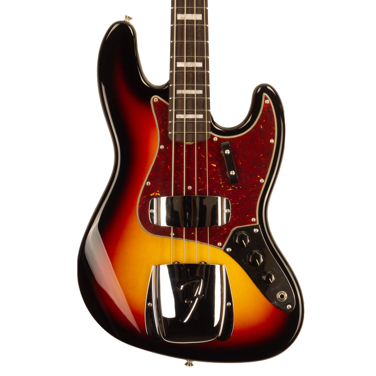 Fender Custom Shop 66 JAZZ BASS New Old Stock - Rosewood Fret Board - 3 Tone Sunburst - 8.65-9.0 pounds - R149009
