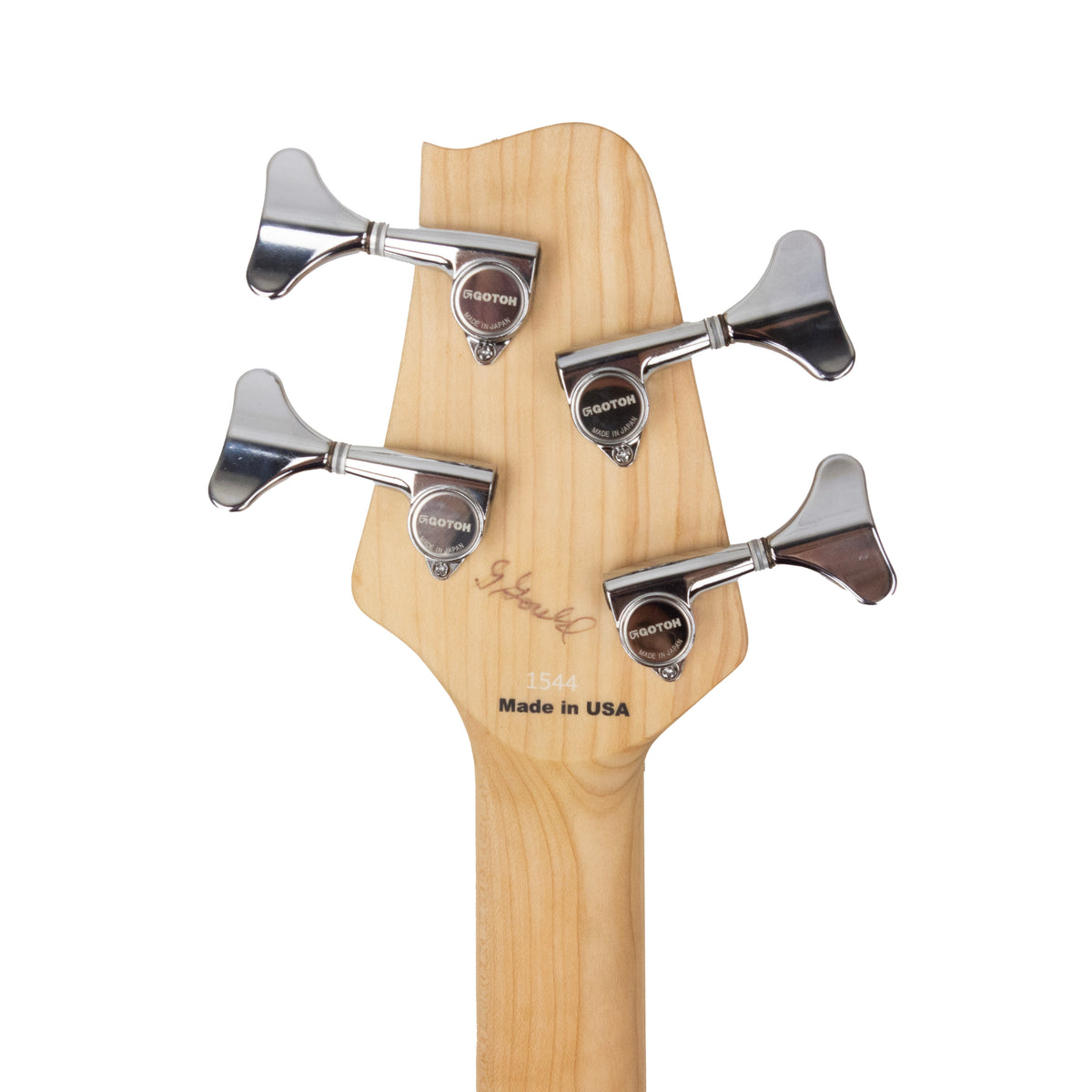 G.Gould GG4-SSB-MM - 30.5" short scale - Orange Metallic finish - Graphite-wood composite neck design -