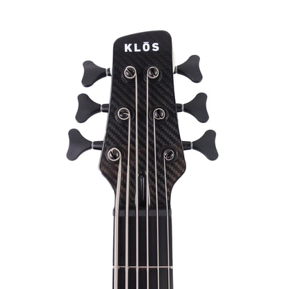 Klos Apollo Custom VI 6-string bass- flamed maple top - Sandstorm finish - EMG system option - 7.8 pounds