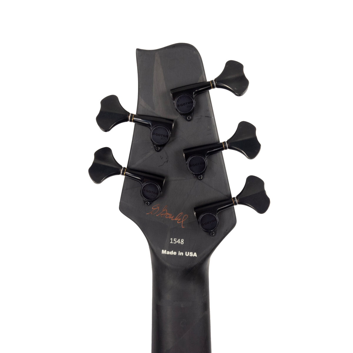G.Gould E3 Studio 5 string bass - Premium Figured Maple top - Gorgeous Blue-Green burst finish - Graphite Composite Neck - New 3 pick-up w/ emg mixer - 9.35 pounds - #1548