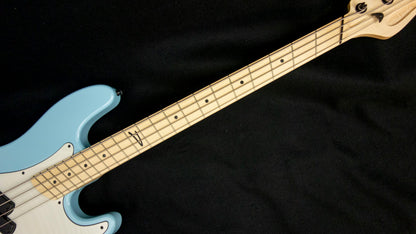 Dingwall Canadian made Super P - P and J style pickups - Sonic Blue finish - 8.1 pounds - SN 8124