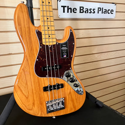 New! Fender American Professional Jazz Bass 2026 - Natural Ash - In Stock Now - 9.5 Pounds - Serial# US26080474