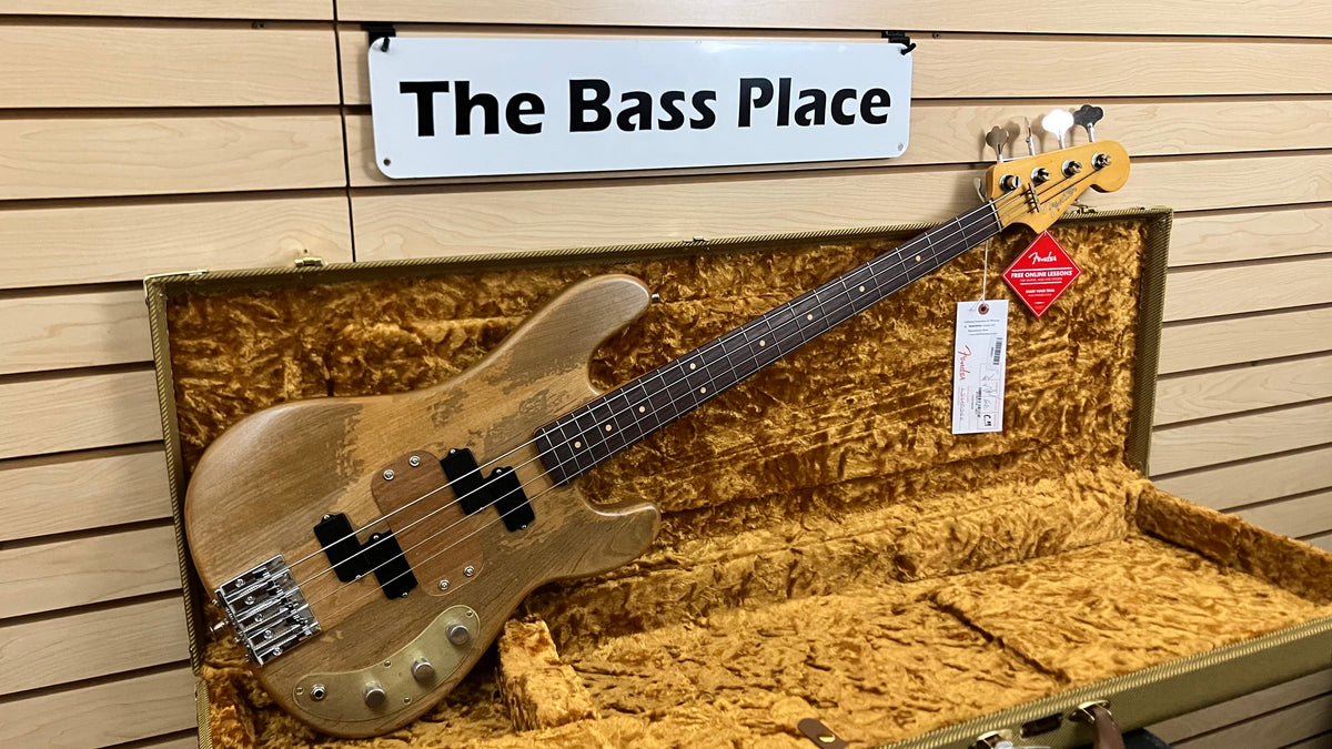 Fender Stories Collection Lee Sklar Precision Bass - Natural - 9.7 pounds - SN# FENDL2600266LS