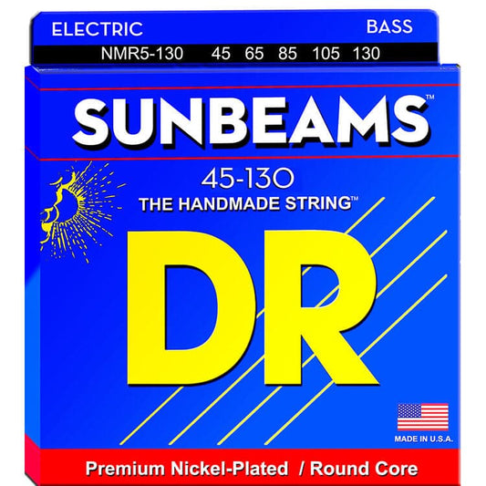 DR Strings Sunbeams long scale 5 string set 45-130