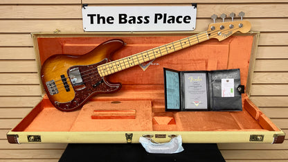 Fender Custom Shop 59 P Bass Special - New Old Stock - Honey Burst - 8.8 lbs - Serial #R147764