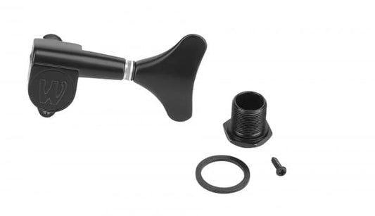 Warwick Bass Guitar Tuning Key - Black - Single - Left Hand Side