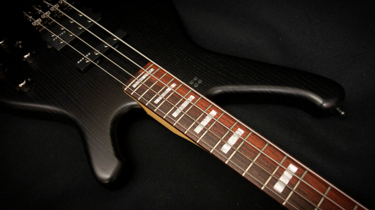 Sandberg Classic TM 4 / Matt Black finish Ash Body / Rosewood fingerboard - Greenline - 9.05 pounds - 50536