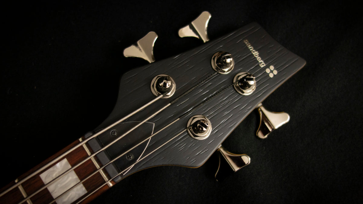 Sandberg Classic TM 4 / Matt Black finish Ash Body / Rosewood fingerboard - Greenline - 9.05 pounds - 50536