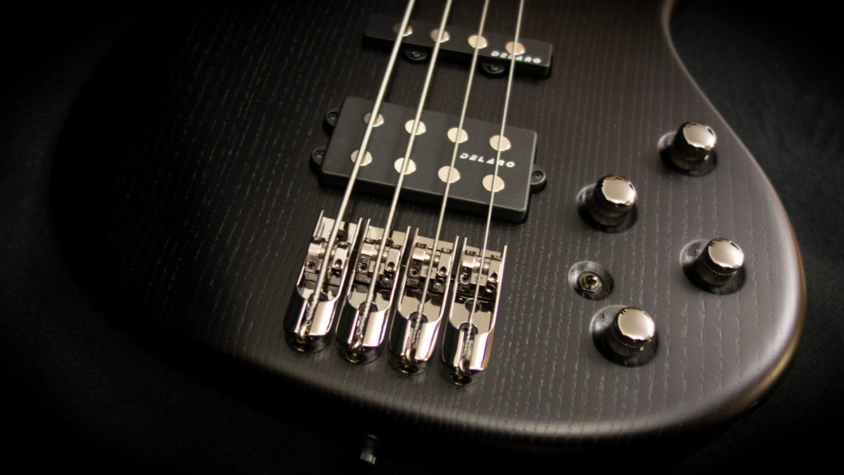 Sandberg Classic TM 4 / Matt Black finish Ash Body / Rosewood fingerboard - Greenline - 9.05 pounds - 50536