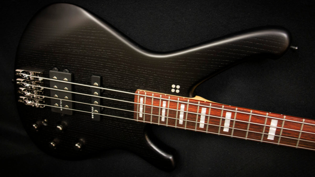Sandberg Classic TM 4 / Matt Black finish Ash Body / Rosewood fingerboard - Greenline - 9.05 pounds - 50536