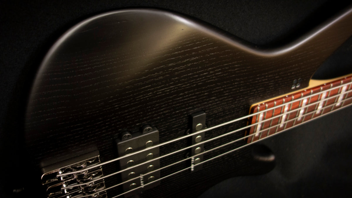 Sandberg Classic TM 4 / Matt Black finish Ash Body / Rosewood fingerboard - Greenline - 9.05 pounds - 50536