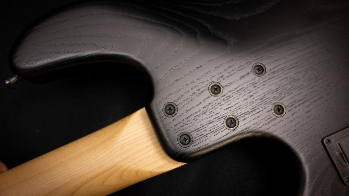 Sandberg California II VS 4 Matt Black Finish /  Ash body / Maple Neck / 7.9 pounds /  50538