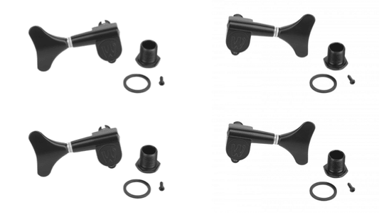 Warwick Bass Guitar Tuning Key - Black - Set of (4)