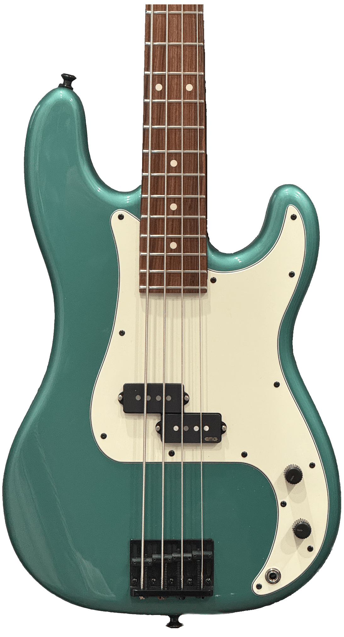 G.Gould GG4-H-PJ - Hybrid Neck - Sherwood Green - Mint Green Pickguard - Geezer Butler EMG Pickup - 8.71 Pounds - s/n 1529