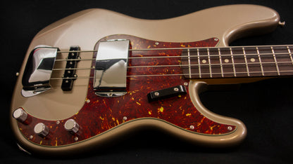 Fender Custom Shop 59 P Bass Special - New Old Stock - Shoreline Gold - 9.6 lbs - Serial # R148614