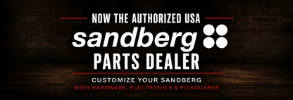 Sandberg Classic TM 4 / Matt Black finish Ash Body / Rosewood fingerboard - Greenline - 9.05 pounds - 50536